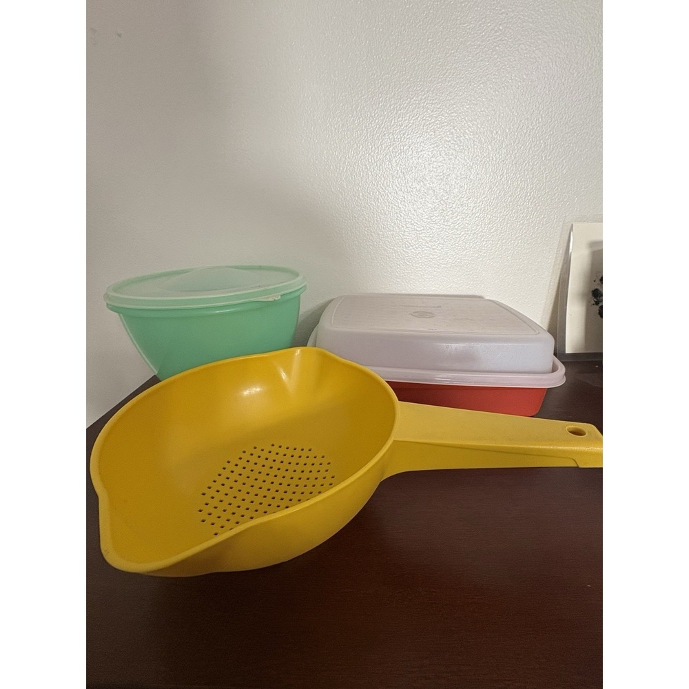 Tupperware Lot Of 3